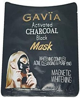Gavia Activated Charcoal Black Mask Magnetic Whitening 100 g