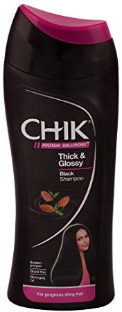 Chik Thick & Glossy Black Shampoo With Protein 175 ml