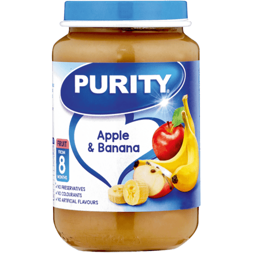 Purity Baby Food Apple & Banana 8 Months+ 200 ml