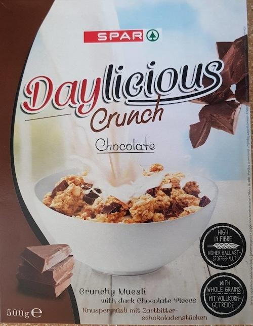 Spar Daylicious Chocolate Crunchy Muesli 500 g