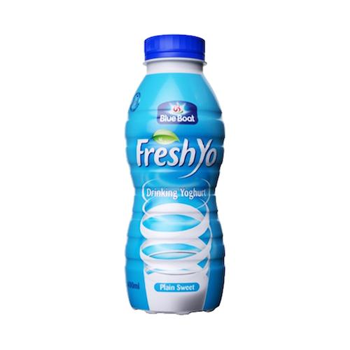 Blue Boat Fresh Yo Yoghurt Plain Sweet 37.5 cl