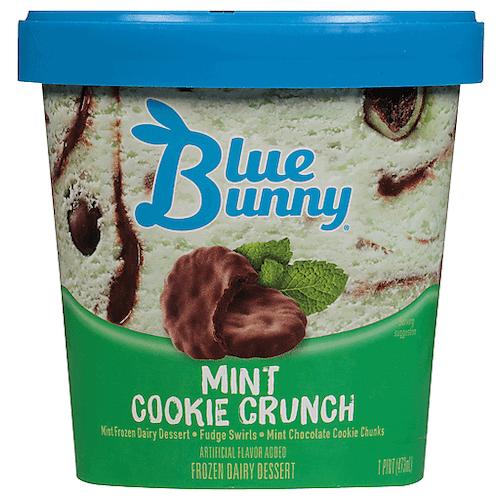 Blue Bunny Mint Cookie Crunch 414 ml