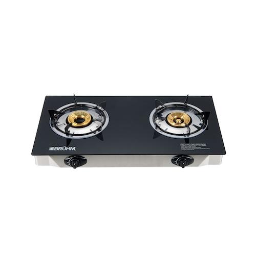 Bruhm Table Top Cooker BGC-BT2G 2 Burners Glass Top