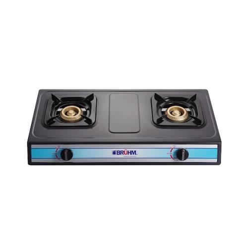 Bruhm Table Top Cooker BGC-MT2B 100 x 100 mm 2 Burners Black Matt