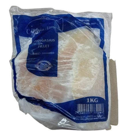 Captain Nimo Pangasius White Fish Fillet 1 kg