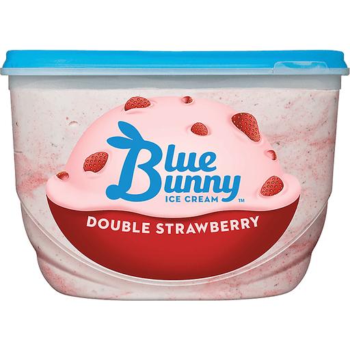 Blue Bunny Double Strawberry 1.41 L