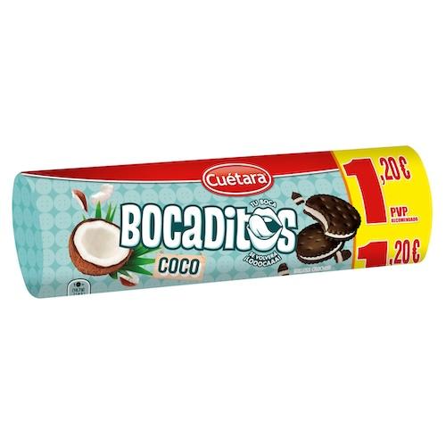 Cuetara Bocaditos Coco Bolacha Crackers 160 g