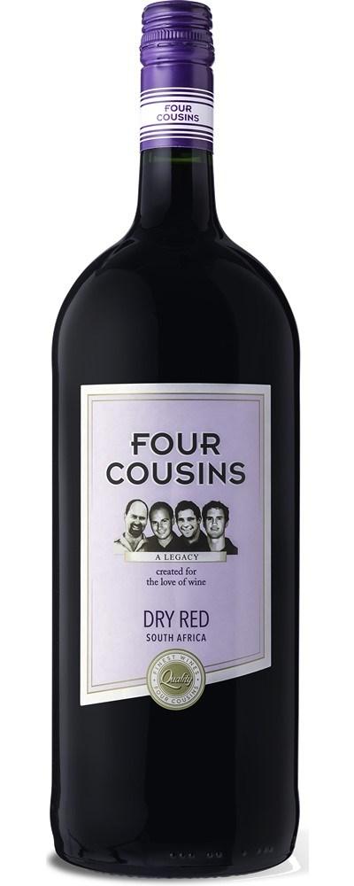 Buy Four Cousins Dry Red Wine 75 cl in Nigeria | Red Wine | Supermart ...