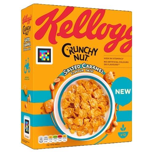 Kellogg's Crunchy Nut Salted Caramel Flavour Twist 460 g