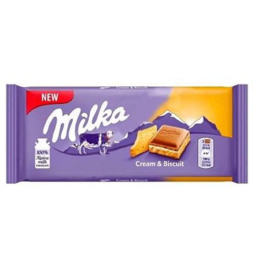 Milka Creme Chocolate Biscuit 100 g