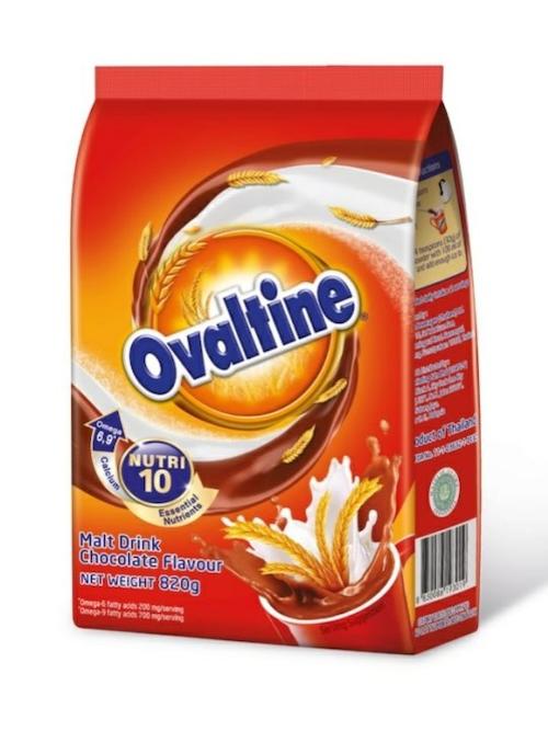 Ovaltine Malt Drink Chocolate Flavour 820 g