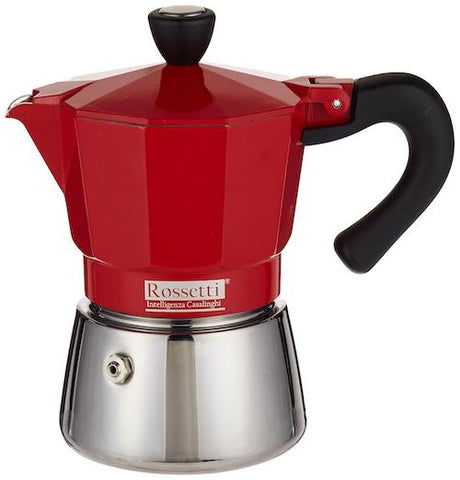 Rosetti Intelligenza Casalinghi 3 Cup/Tazza Espresso Maker No.8056