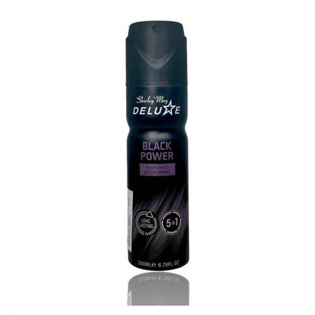 Shirley May Deluxe Perfumed Body Spray Black Power  200 ml