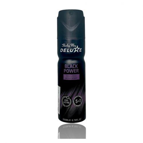 Shirley May Deluxe Perfumed Body Spray Black Power  200 ml