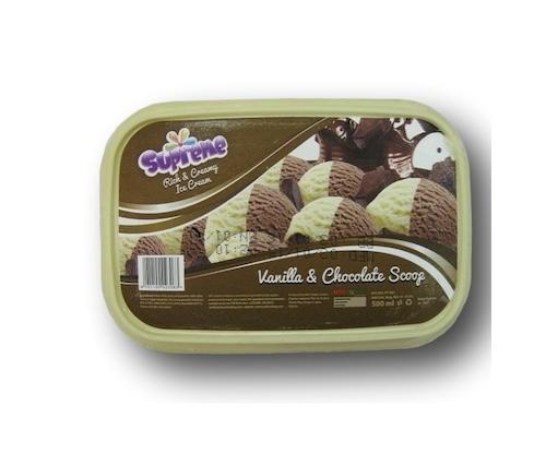 Supreme Vanilla & Chocolate Ice Cream 900 ml