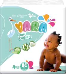 Yara Diaper Size 4 Maxi Jumbo 7-14 kg x80