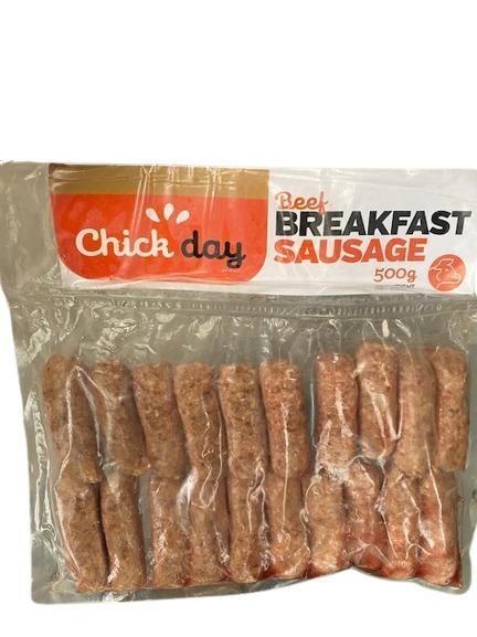 Chick Day Beef Breakfast Sausage 500 g