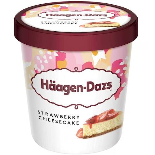 Haagen-Dazs Ice Cream Strawberry Cheesecake 460 ml