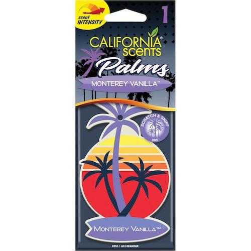 California Scents Mini Air Freshener Monterey Vanilla 3 ml x2