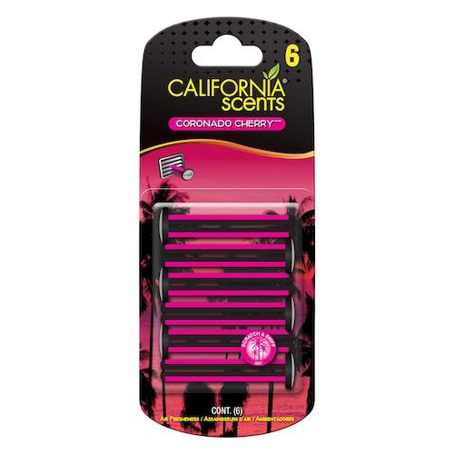 California Scents Stick Air Freshener Coronado Cherry x4