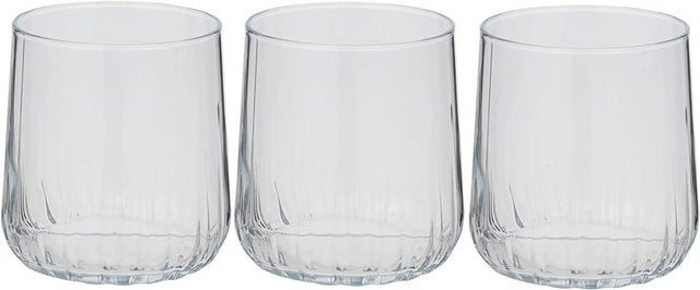 Pasabahce Nova Glassware Cool Tumbler 280 ml No.TNV-054 x3