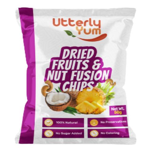 Utterly Yum Dried Fruits & Nut Fusion Chips 50 g