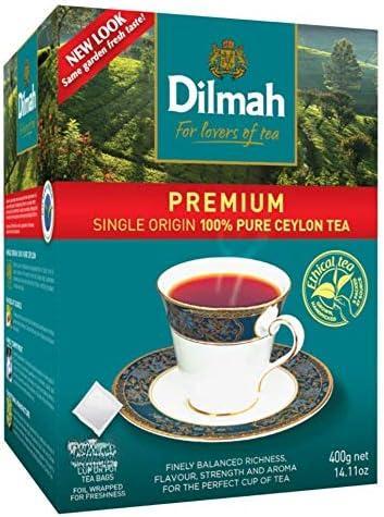 Dilmah Premium Single Origin 100% Pure Ceylon Tea 100 g x50