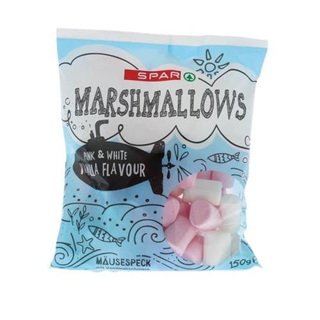 Spar Pink & White Vanilla Flavour Marshmallows 150 g