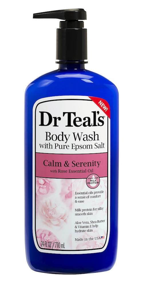 Dr Teal's Body Wash Calm & Serenity Rose Essential Oil 710 ml