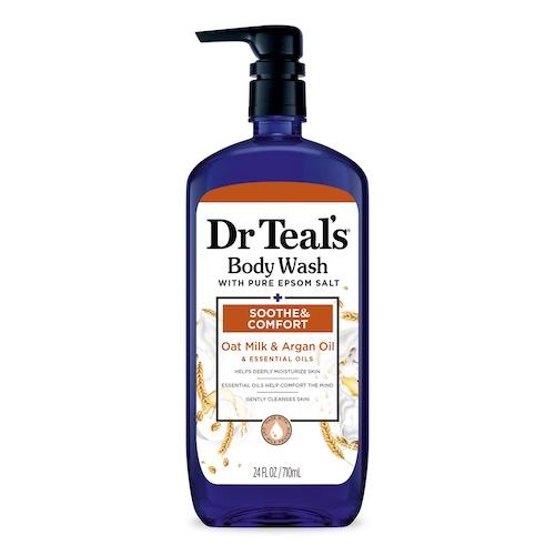 Dr Teal's Body Wash Soothe & Comfort Oat Milk & Argan & Essential Oils 710 ml