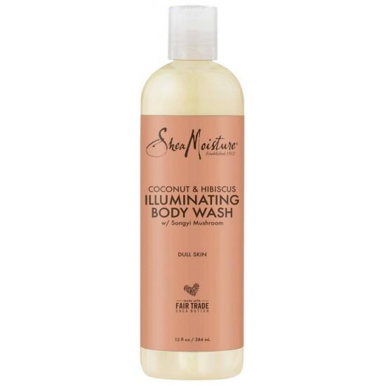 Shea Moisture Body Wash Coconut & Hibiscus Illuminating 384 ml