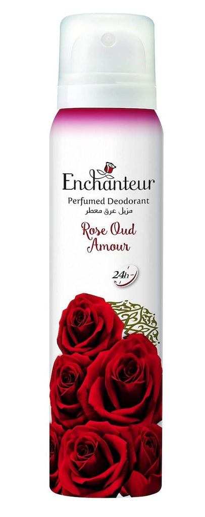Enchanteur Perfumed Deodorant Spray Rose Oud Amour 200 ml