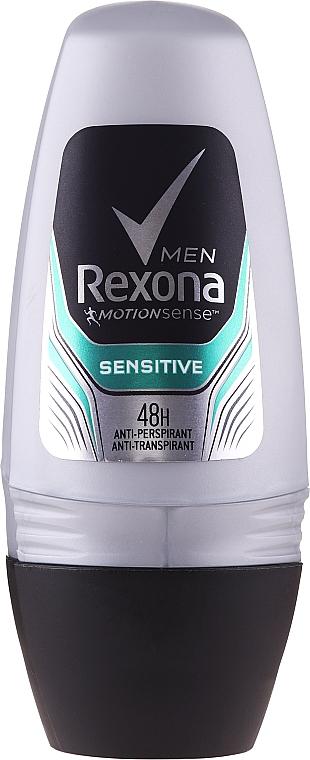 Rexona Anti-Perspirant/Transpirant Deodorant Roll On Men Sensitive 50 ml