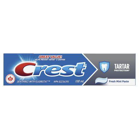 Crest Toothpaste Fresh Mint Tartar Control Whitening 100 ml