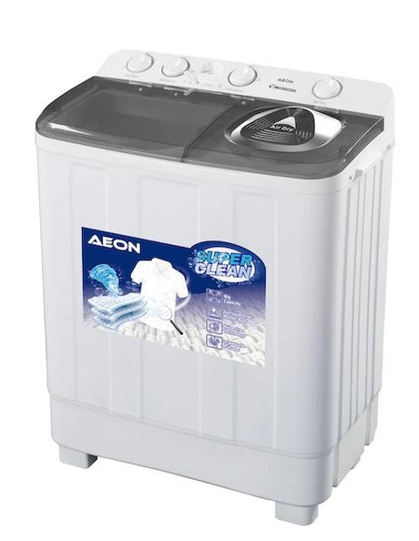 Aeon Washing Machine AWM07TT Twin Tub White 7 kg