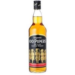 Seagram's 100 Pipers Deluxe Blended Scotch Whisky 70 cl