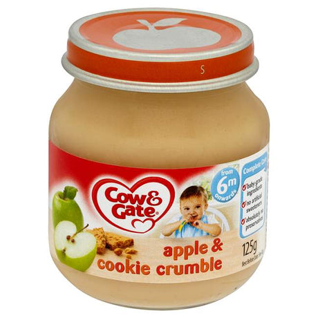 Cow & Gate Apple & Cookie Crumble 6 Months+ 125 g