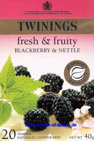 Twinings Blackberry & Nettle 40 g x20 x4