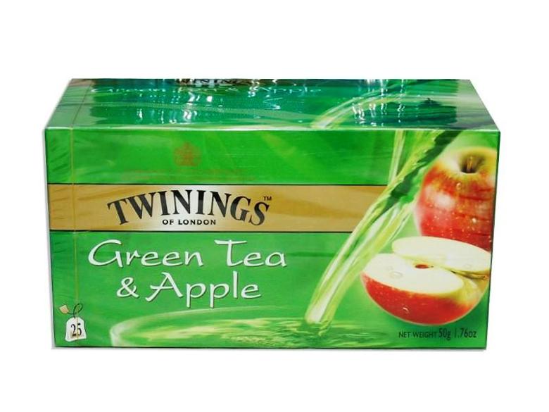 Twinings Green Tea & Apple 50 g x25 x4