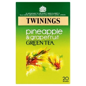 Twinings Green Tea Pineapple & Grapefruit 40 g x20 x4