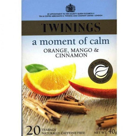 Twinings Orange Mango & Cinnamon 40 g x20 x4