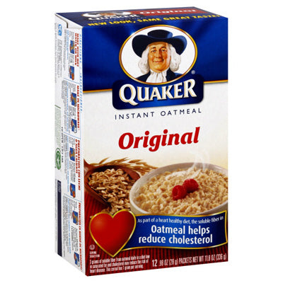 Quaker Instant Oatmeal Original 336 g