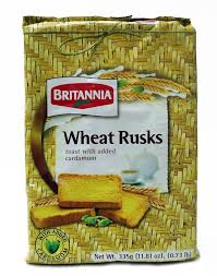 Britannia Wheat Rusks Toast Cardamom 335 g