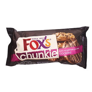 Fox's Chunkie Extremely Chocolatey Fruit & Nut Cookies 175 g