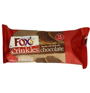 Fox's Crinkles Milk Chocolate Biscuit 200 g