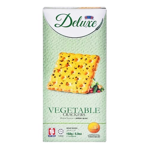 Kerk Vegetable Deluxe Crackers 168 g