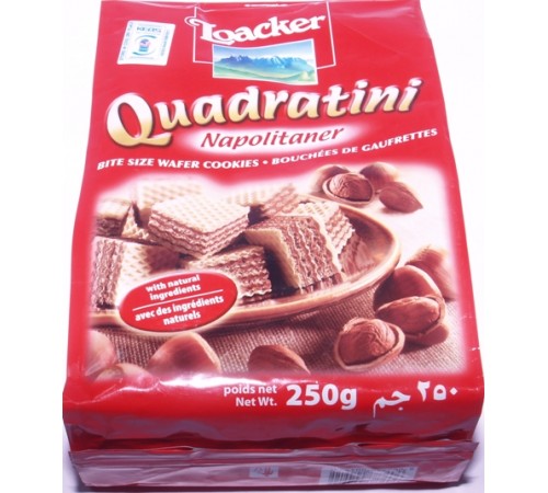 Loacker Quadratini Napolitaner 250 g