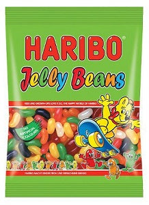 Haribo Jelly Beans Fruit Flavour Gums 160 g