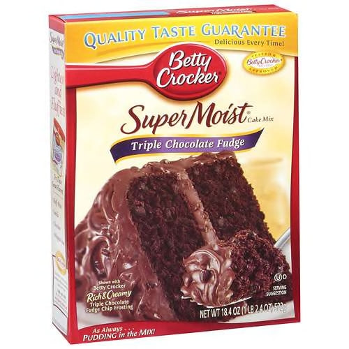 Betty Crocker Super Moist Tripple Chocolate Fudge 432 g