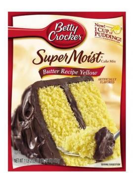 Betty Crocker Super Moist Butter Yellow Cake Mix 432 g